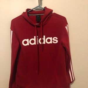 Adidas red sweater